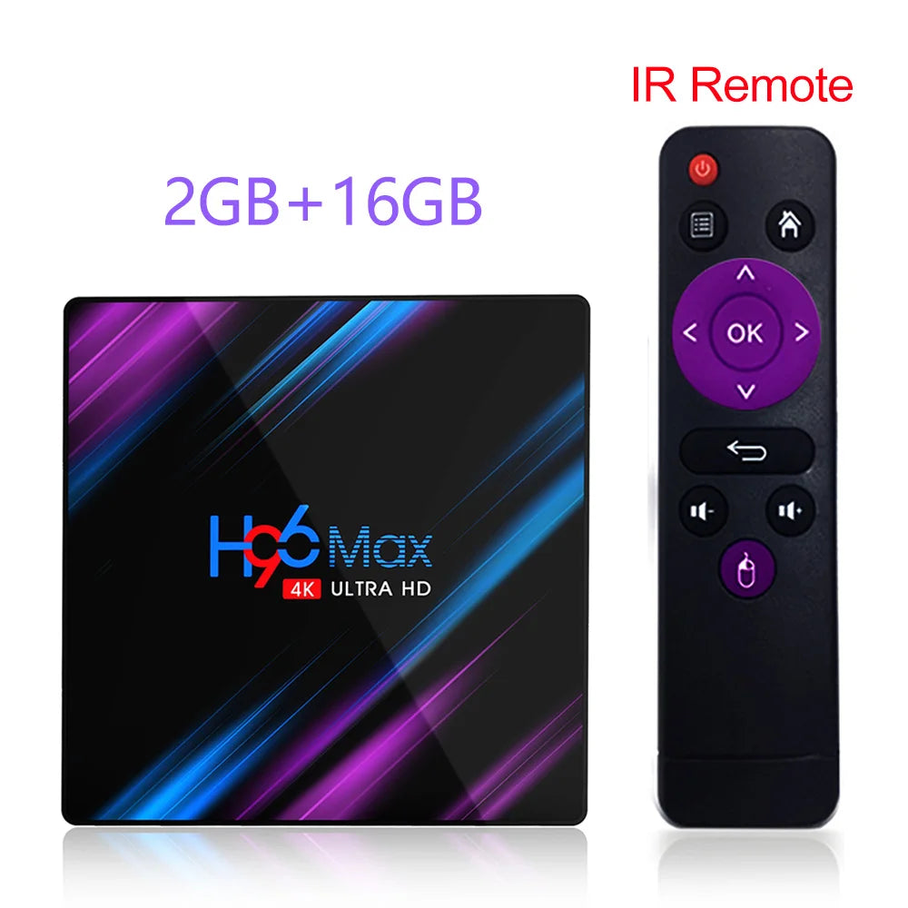 H96 Max Smart TV Box