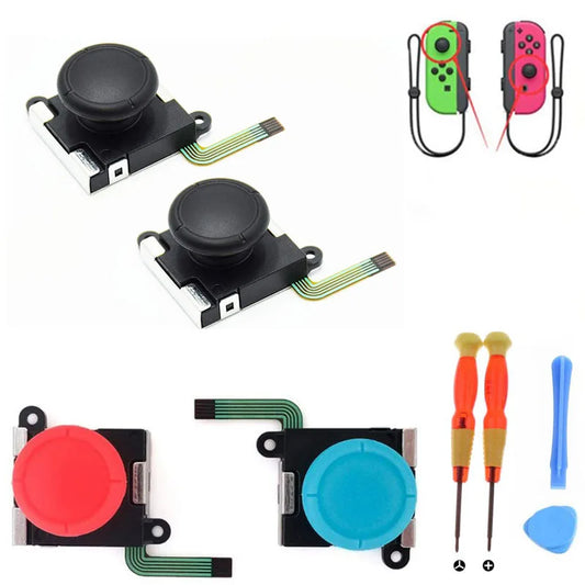 3D Analog Joystick Thumb Stick Grip Cap Button Key Module Control Repair Part