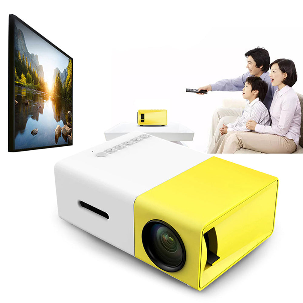 WiFi Mini J9 Projector YG300 LED Porto Projector
