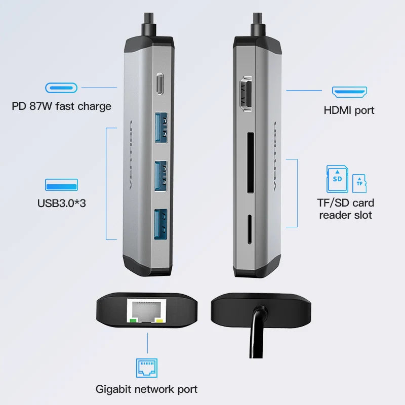 Vention USB Hub Type C