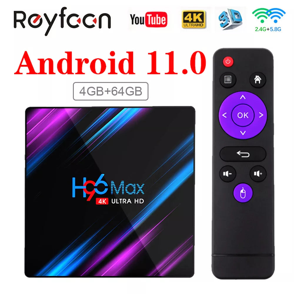 H96 Max Smart TV Box