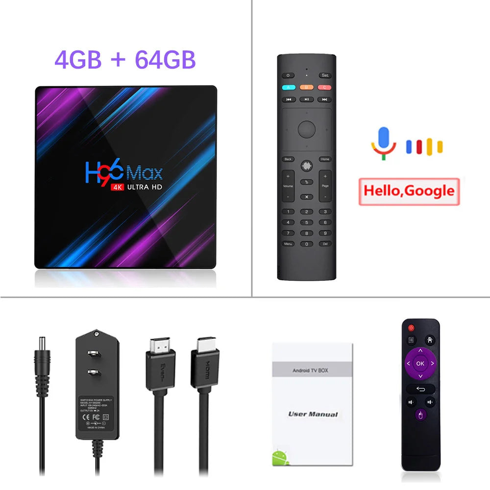 H96 Max Smart TV Box