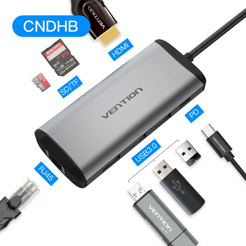 Vention USB Hub Type C