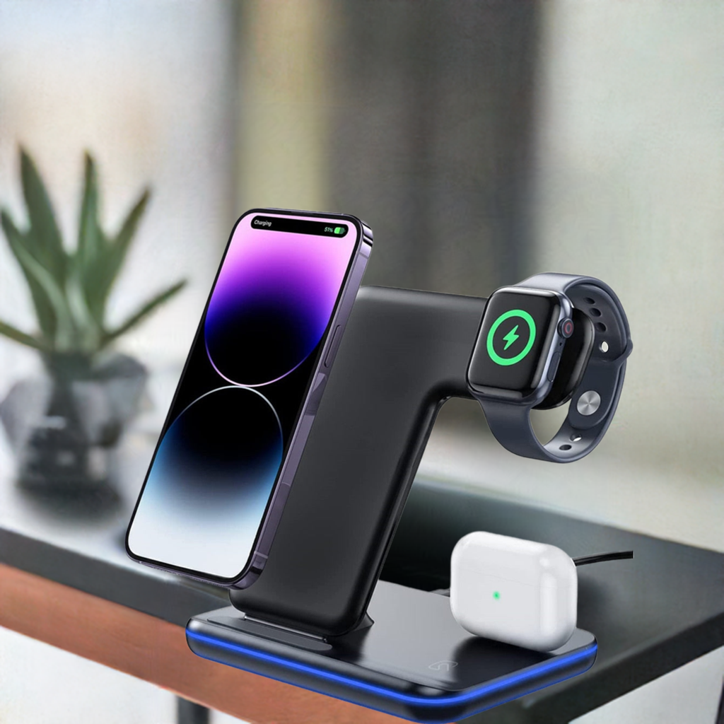 15W Fast Wireless Charger Stand for iPhone