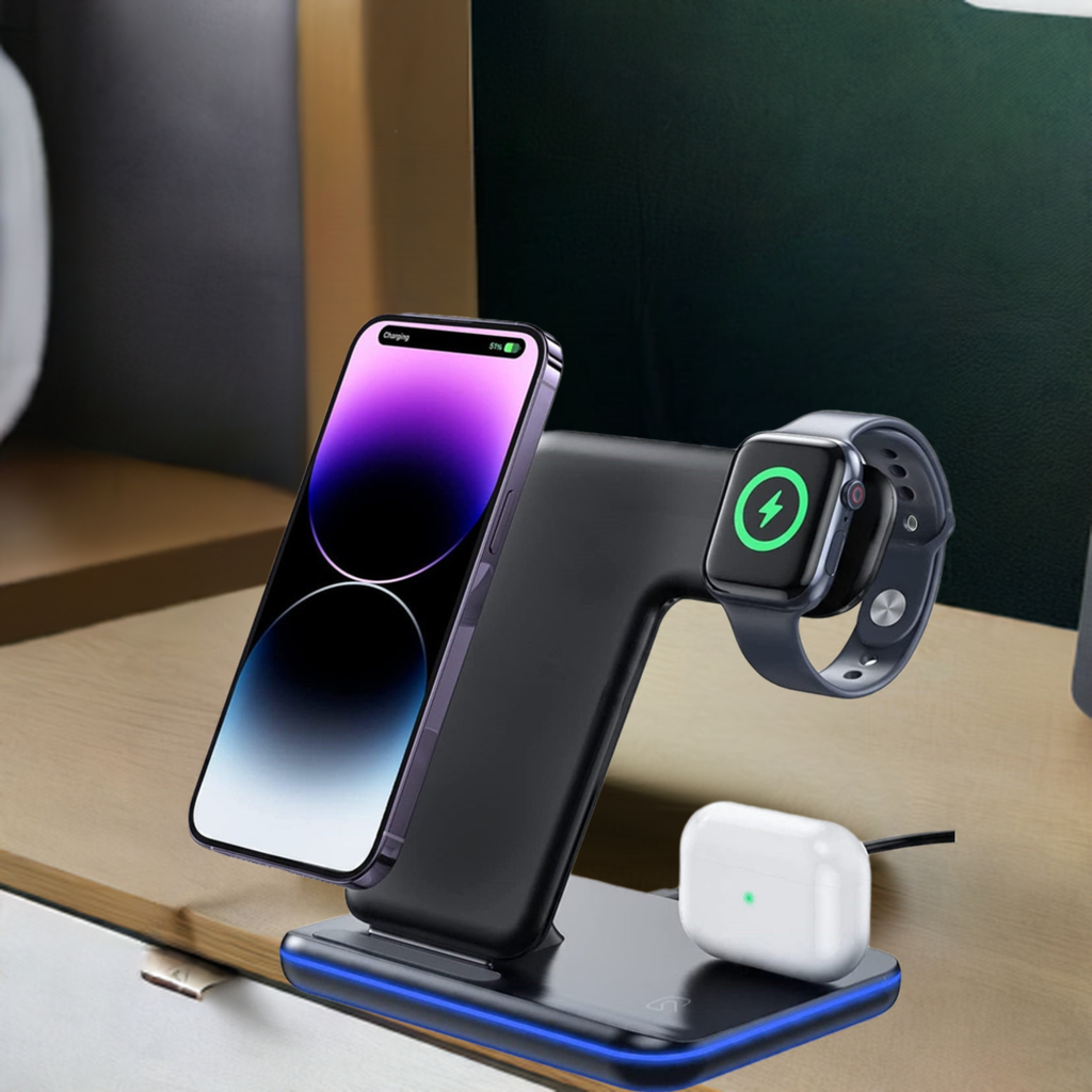 15W Fast Wireless Charger Stand for iPhone