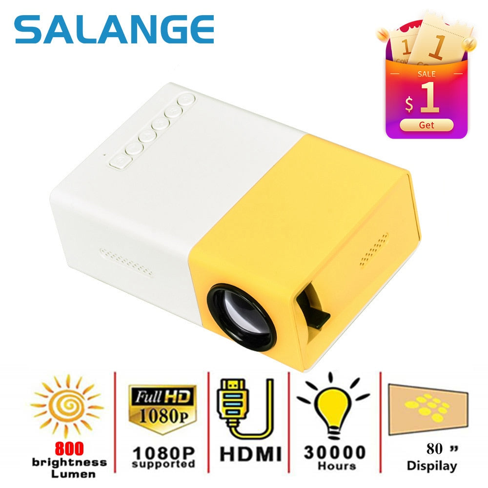 Salange YG300 Mini Projector